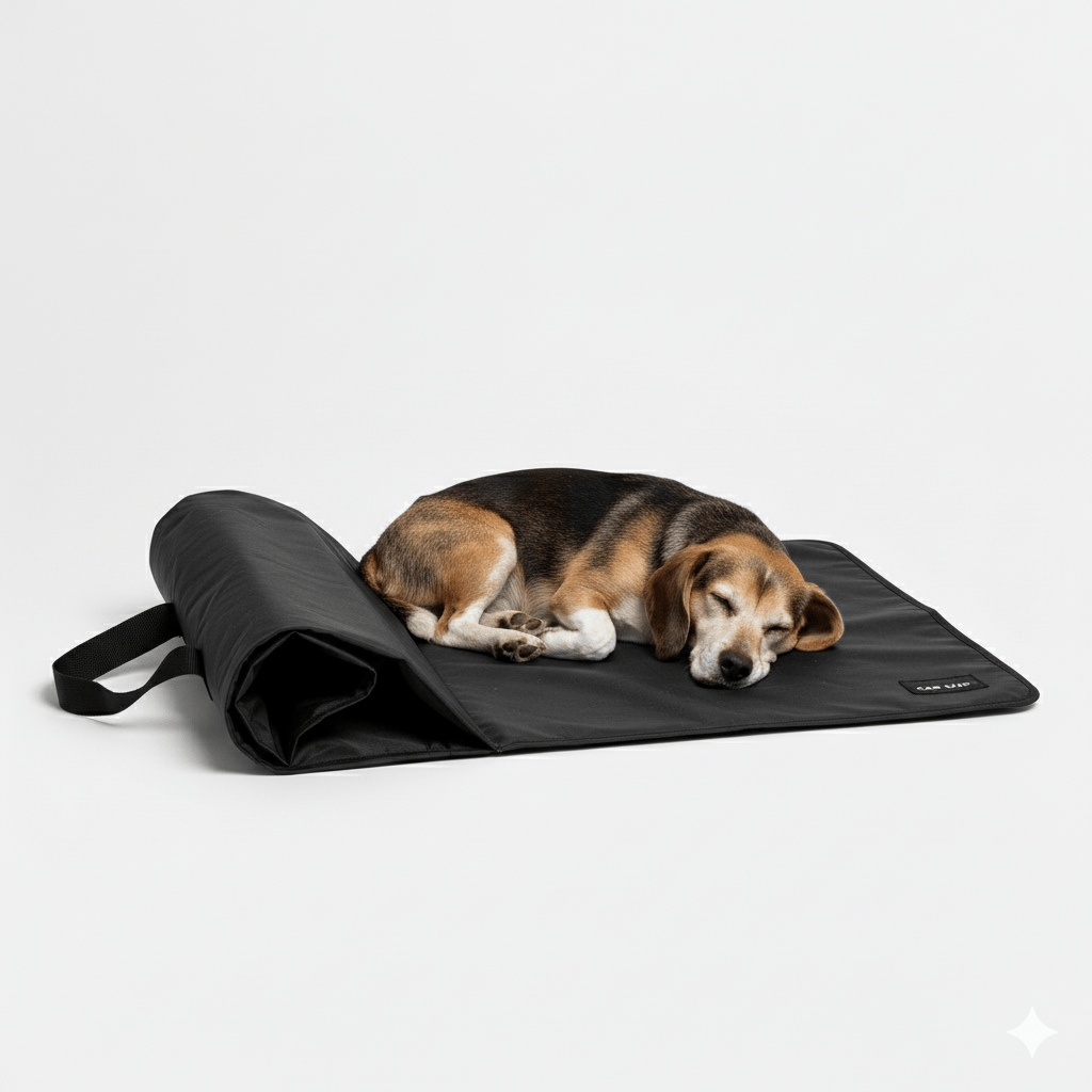 Mata podróżna TrailKin CAR NAP – czarna