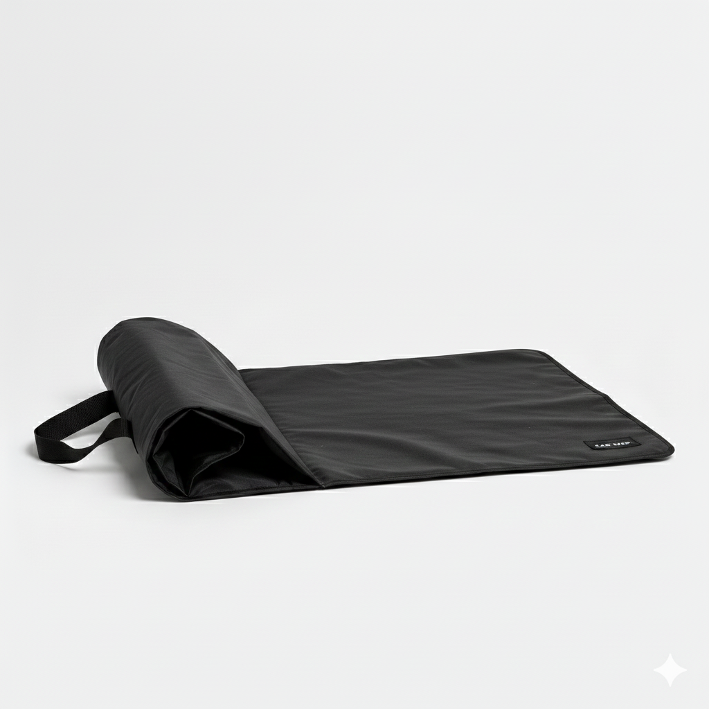 Mata podróżna TrailKin CAR NAP – czarna - obrazek 3